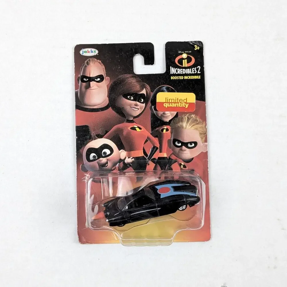 2018 JAKKS Disney Pixar Incredibles 2 Boosted Incredibile Diecast Car Sealed